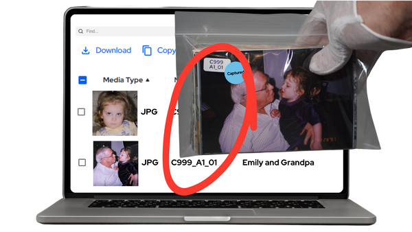 Photo Prints to Digital Images and Preserved on the Cloud