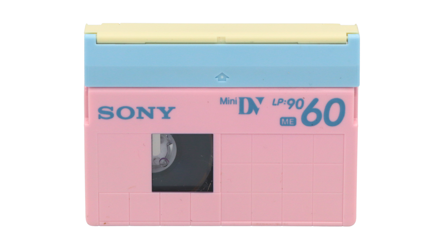 Pink Sony MiniDV Tape