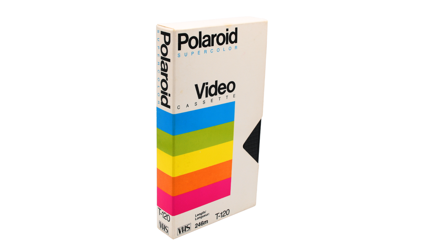 Polaroid T-120 Supercolor VHS Video Cassette