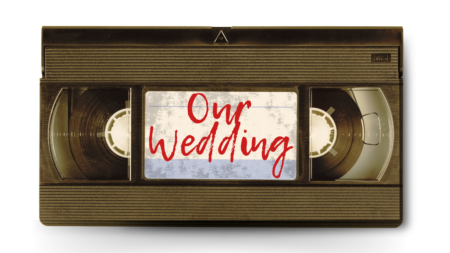 Wedding video stuck on a VHS tape