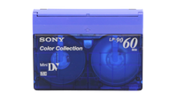 Purple Sony MiniDV Tape