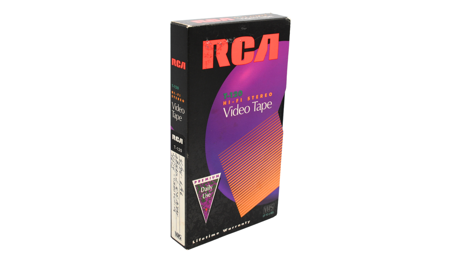 RCA T-120 Hi-Fi Stereo VHS Video Tape
