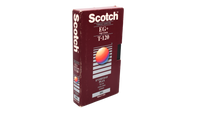 Scotch EG + High Grade T-120 VHS Videocassette