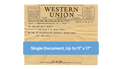 Document Scanning Up to 11" x 17"