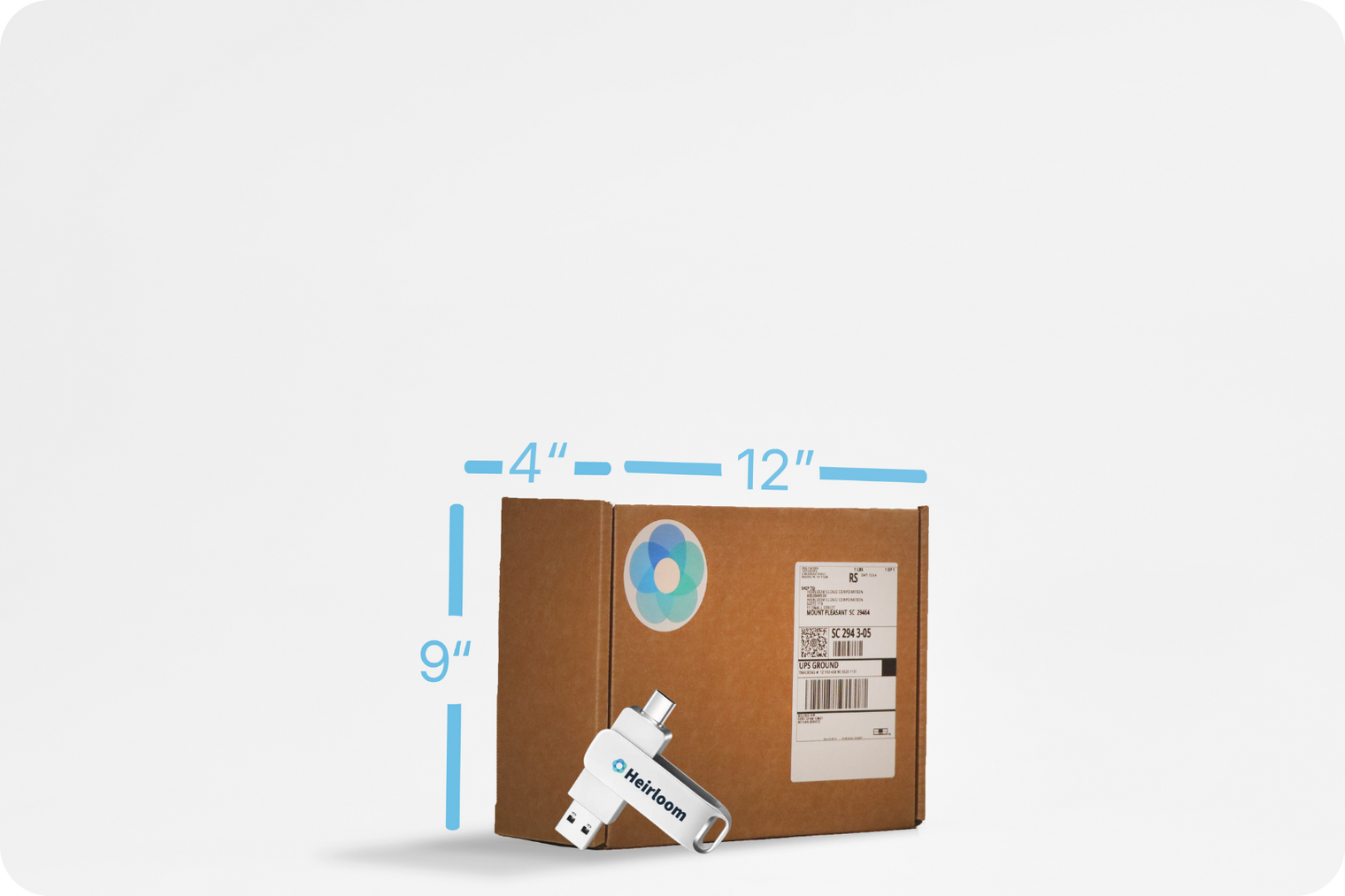 Small Heirloom Box and Drive Bundle