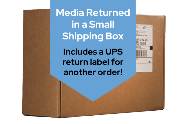 Heirloom Small Boxed Media Return