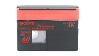 Sony DVM60 Premium Digital Videocassette MiniDV Tape