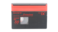 Sony DVM80 Premium Digital Videocassette MiniDV Tape