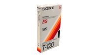 Sony Dynamicron T-120 ES VHS Tape