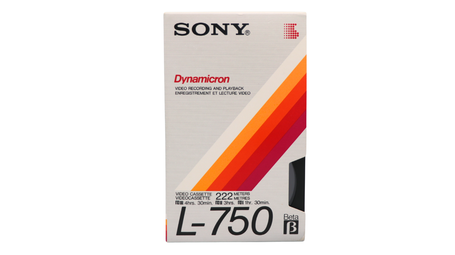 Sony L-750 Betamax Cover