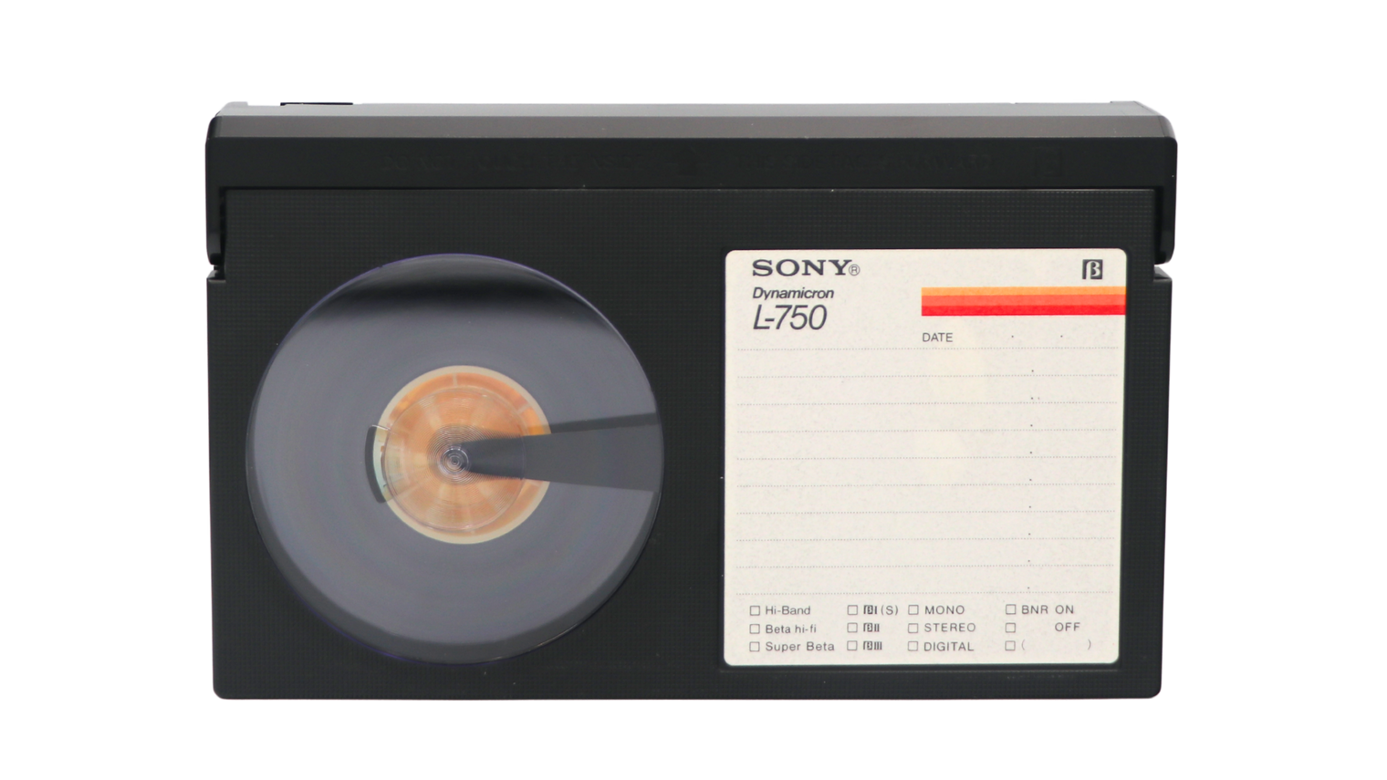Sony L-750 Betamax Tape
