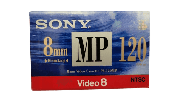 Sony P6-120MP 8mm Video Cassette Cover