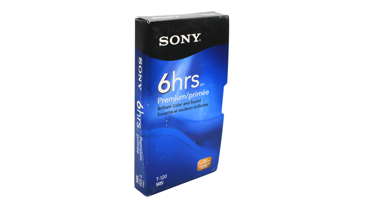 Sony T-120 6 Hour Premium VHS Tape