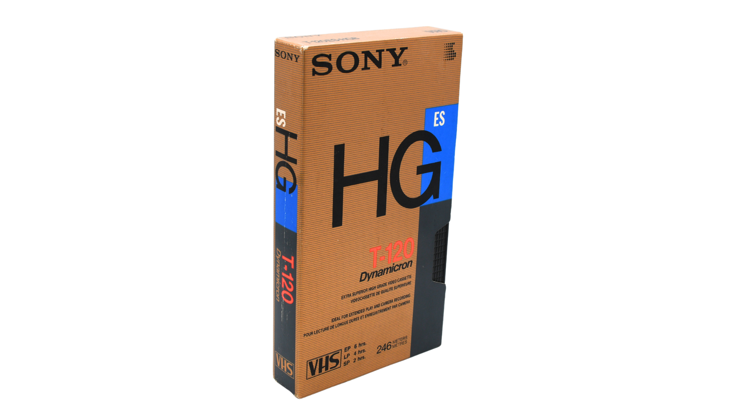 Sony T-120 HG Dynamicron VHS Tape