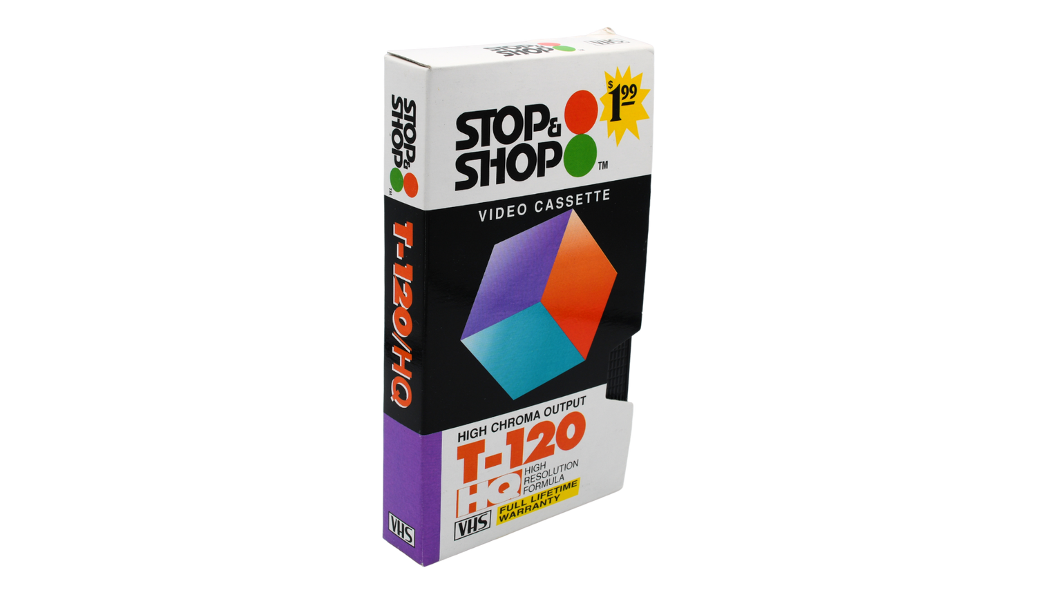 Stop & Shop T-120HQ VHS Video Cassette