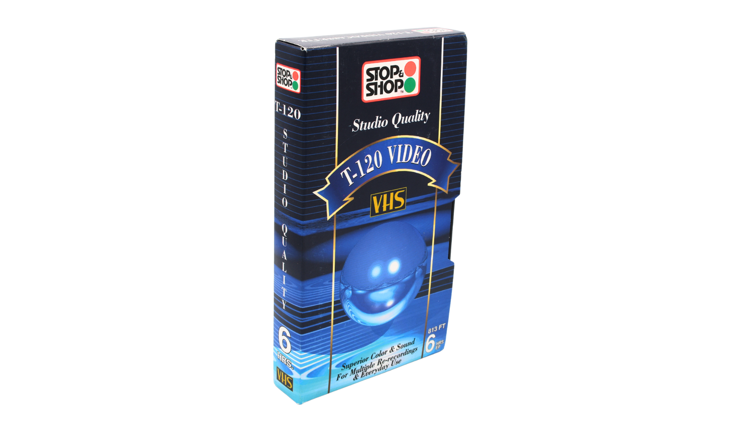 Stop & Shop T-120 Video VHS Tape