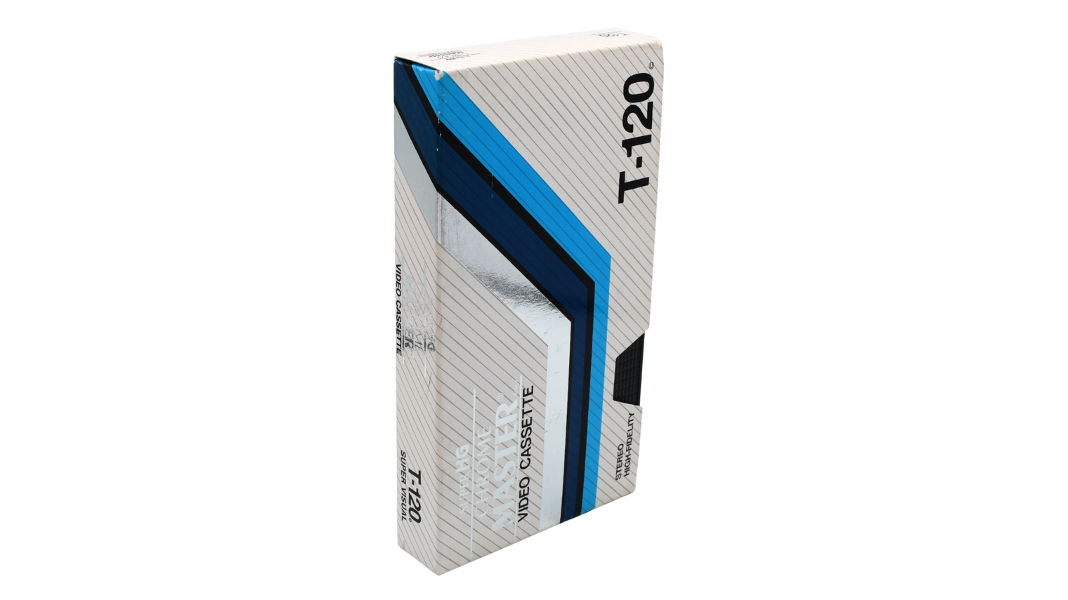 T-120 High Grade Chrome Master VHS Video Cassette Tape