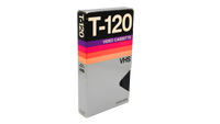 T-120 VHS Video Cassette Tape