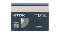 TDK DVM60 Digital Video Cassette MiniDV Tape