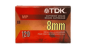 TDK MP 120 8mm Tape Cover