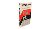 TDK T-120 Super Avilyn VHS Tape