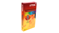TDK T-120 Superior Quality 6 Hour VHS Tape