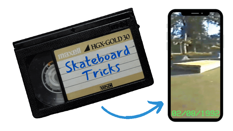 VHS-C to Digital: Free Tape Repair & Credit for Blank Tapes – Heirloom