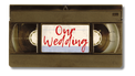Wedding Video on a VHS Cassette Tape