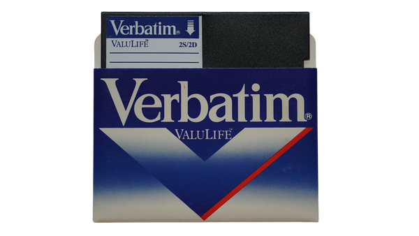 Verbatim VALULIFE 2S2D 5.25 Floppy Disk